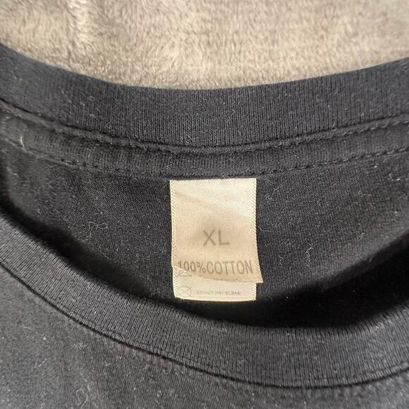 Distressed Zeds Music And Dead Rad Black Men’s T-Shirt Graphic Band Tee XL - Picture 3 of 6